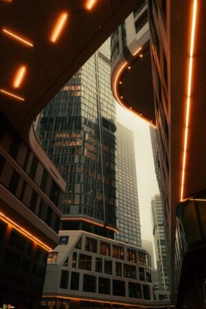 The Four Peaks – Orange Glow 1